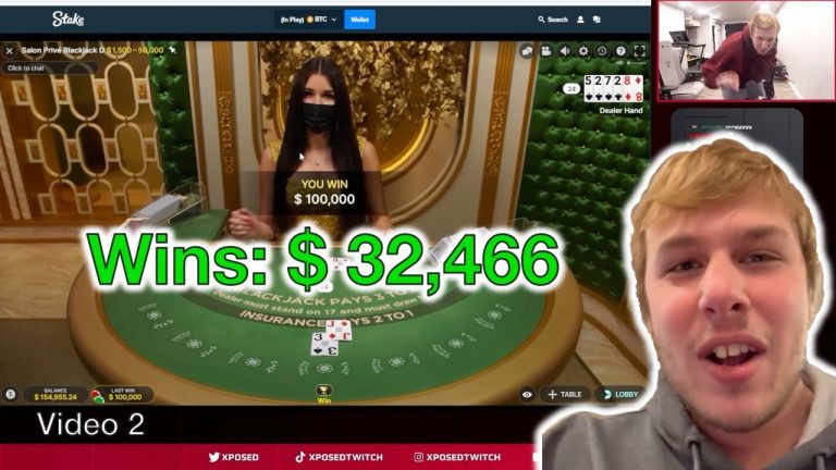 Xposed Wins $32,000 Playing BlackJack Online | Online BlackJack