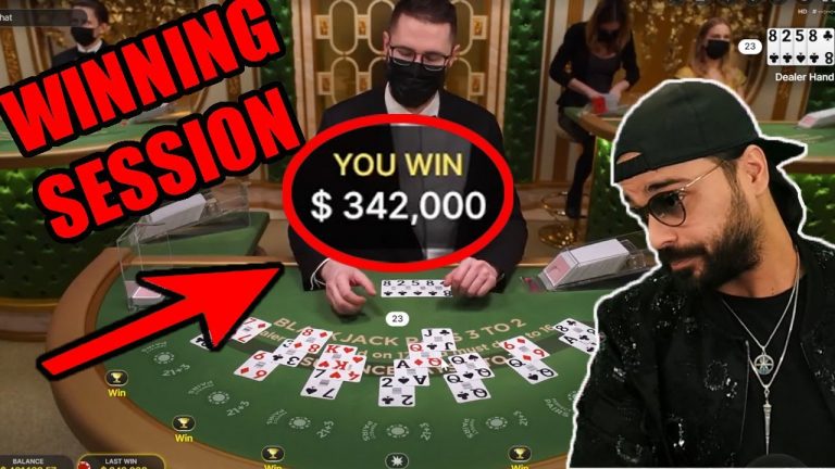 $100,000 BlackJack Bets | Roshtein | Winning Session