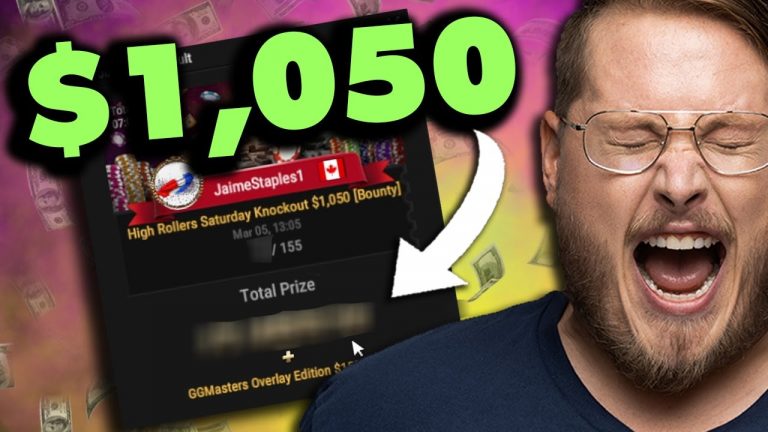 $1,050 FINAL TABLE FOR AN ART SCORE? | PokerStaples Stream Highlight