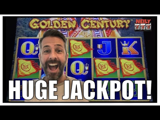 $20 BET = HUGE JACKPOT! My neighbors were celebrating for me! Golden Century Slot Handpay!