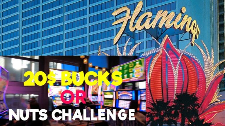 20$ Bucks or nuts challenge Flamingo CASINO LAS VEGAS