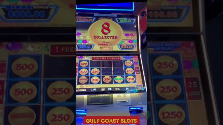 $25/Spin Major Jackpot Dropped on Happy Lantern Lightning Link Slot