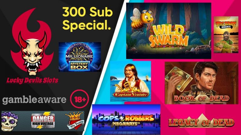 300 Sub Special – HIGH STAKES!! Slot Session – Wild Swarm and more! Thank you for the support.