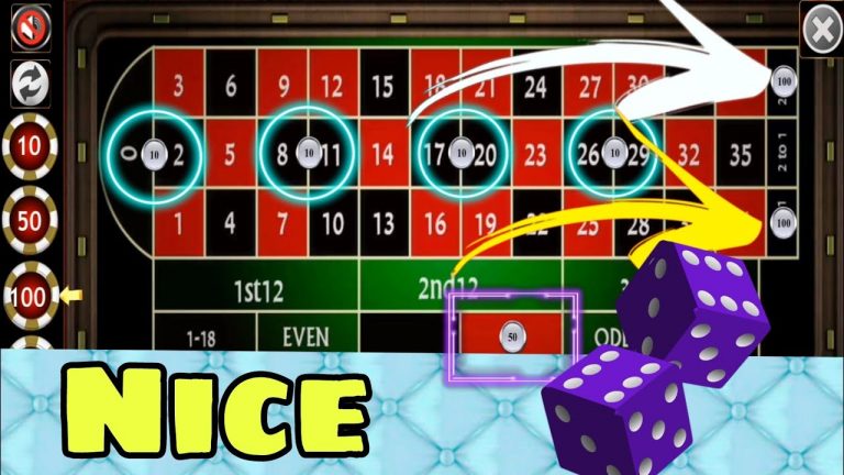 A Nice Betting System to Easy Win at Roulette