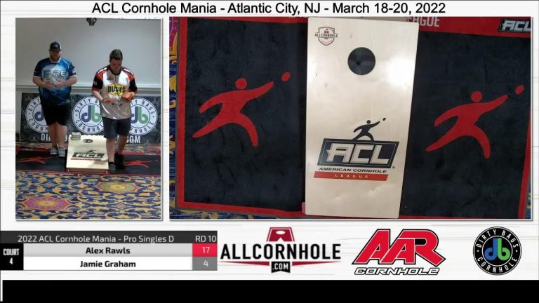 ACL Cornhole Mania | PRO Singles | Bracket D