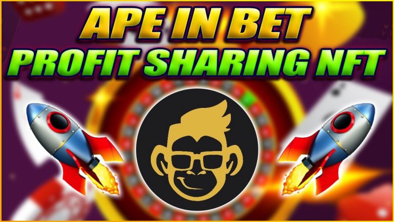 APE IN BET – *NEW* NFT PROFIT SHARING CASINO (NFT PASSIVE INCOME)