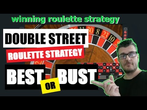 BEST ROULETTE STRATEGY to WIN | DOUBLE STREET Roulette Strategy | Best Roulette Strategy or NOT?