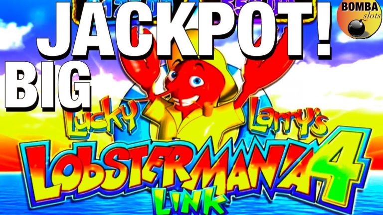 BIG JACKPOT! New Game Lobstermania 4 ~ Lucky Larry HANDPAY on Coffee & Slots Ep.43