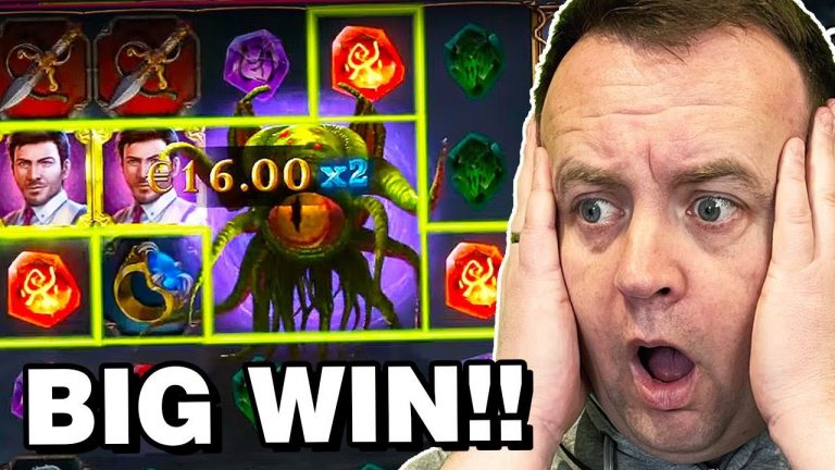 BIG WIN on Tomb Of Madness Slot!