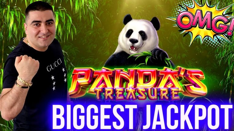 BIGGEST JACKPOT On YouTube For New Slot Machine PANDA