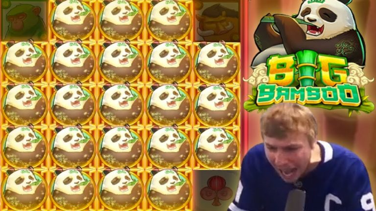 BRAND NEW BIG BAMBOO SLOT BONUS EXPLODES LARGE!