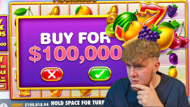 BUYING A $100,000 EXTRA JUICY MEGAWAYS BONUS SLOT BONUS BUY