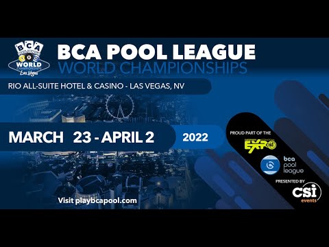 Badboys Billiard Productions Live Stream 2022 CSI EXPO LAS VEGAS 8 Ball Scotch Bronze FInals!!!