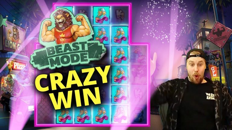 Beast Mode Slot Big Win (MAX MULTIPLIERS REACHED)