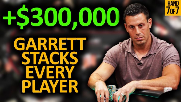 Bens BLUFFING GARRETT in $113,000 Pot | Garrett Stacks Every Player Part 7 of 7