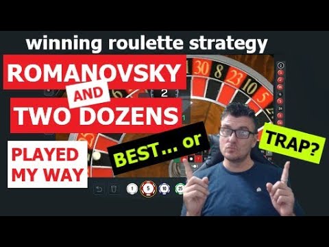 Best Roulette Strategy Or Trap? | Romanovsky & Two Dozens Strategy | Online Roulette Strategy to Win