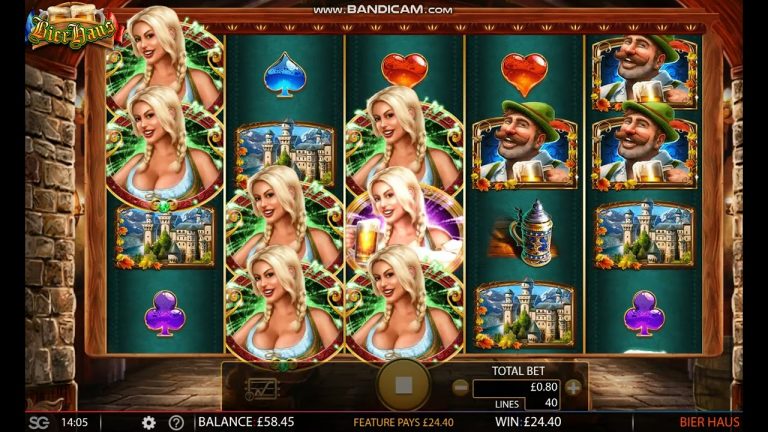 Bier Haus slot…my favourite! Free spins and review :)