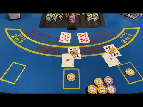 Blackjack | $20,000 Buy In | Amazing Winning Streak & Lucky Double Blackjack!