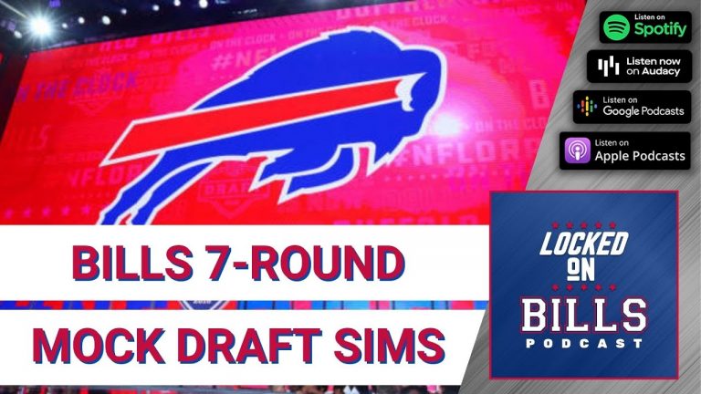 Buffalo Bills 2022 7-Round Mock Draft Simulations 1.0