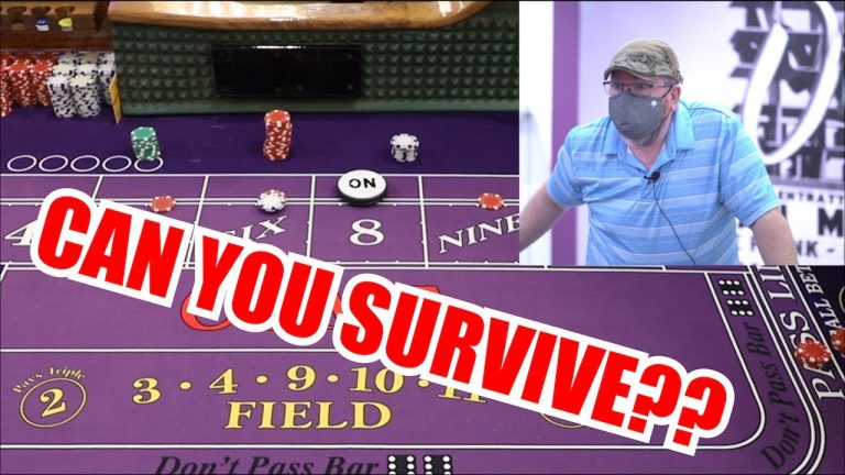 CAN YOU SURVIVE? 30 Roll Craps Challenge – WIN BIG or BUST #111