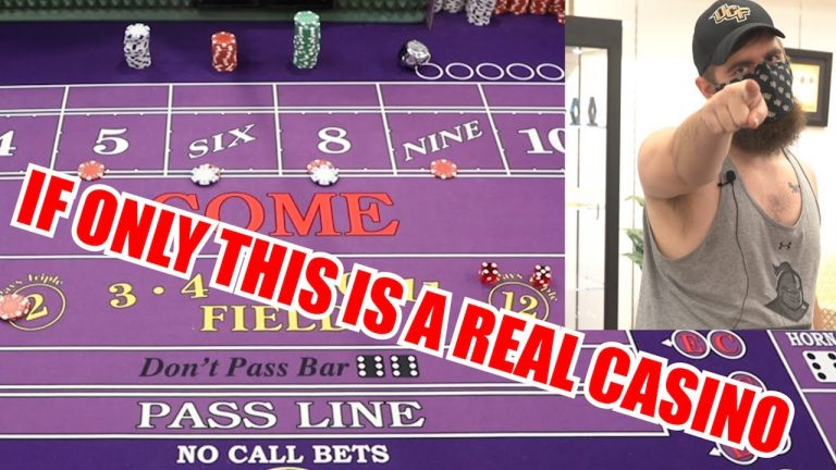 CAN YOU SURVIVE? 30 Roll Craps Challenge – WIN BIG or BUST #113