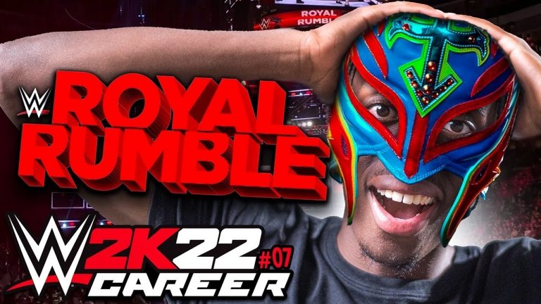 CASHMAN Makes His First ROYAL RUMBLE Appearance! #7 (WWE 2K22 MyRISE)