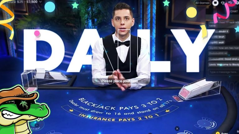 CRAZY $1,000 BLACKJACK COMEBACK!? – [DAILY BLACKJACK #2]