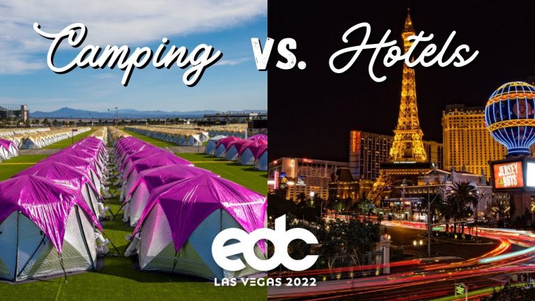 Camp EDC vs. Hotels: Which is Better for EDC Las Vegas?