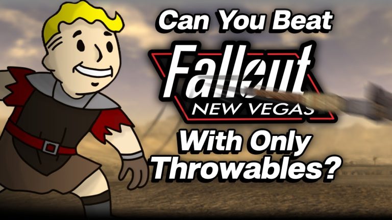 Can You Beat New Vegas With Only Throwables?