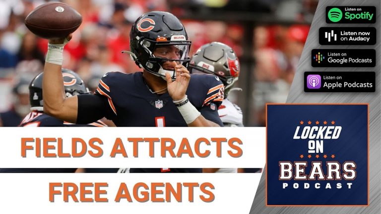 Chicago Bears free agent signings came to play with Justin Fields