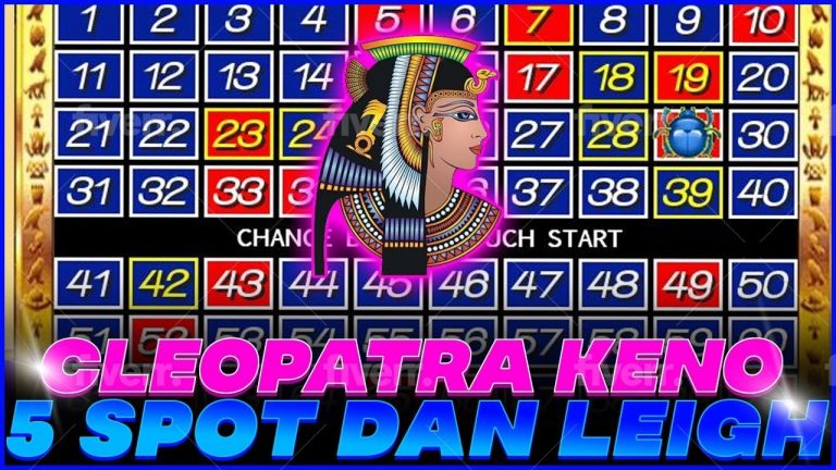 Cleopatra Keno 5 Spot Dan Leigh “JACKPOT”