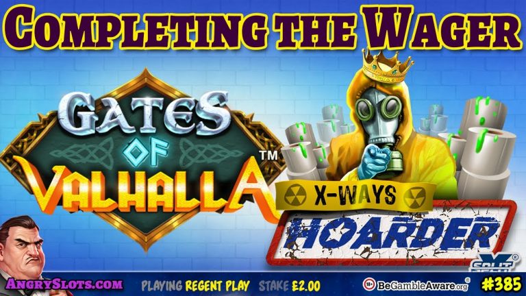 *Completing the Wager* SLOTS BONUS COMPILATION – Gates of Valhalla, xWays Hoarder & end of wager