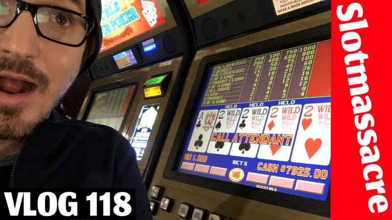 Deja Vu Deuces Baby!! High Limit Video Poker Vlog 118