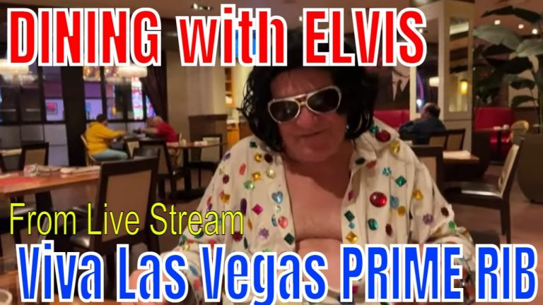 ELVIS Dining with Chris “ELVIS” at the El Cortez Casino LAS VEGAS Viva Las Vegas LIVE STREAM REPLAY