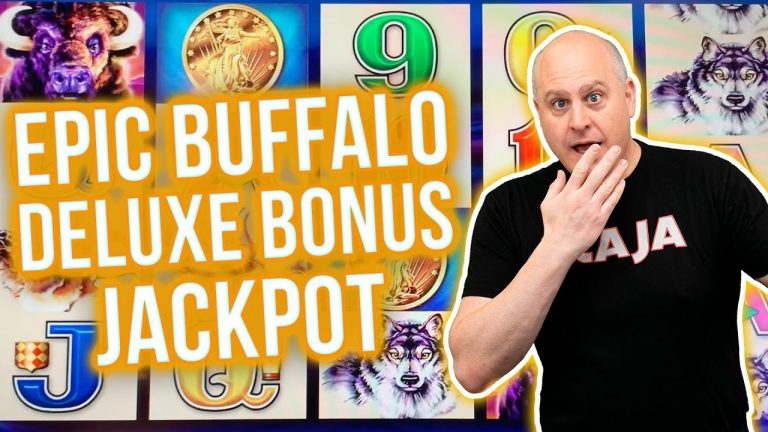 EPIC BUFFALO DELUXE BONUS JACKPOT HANDPAY