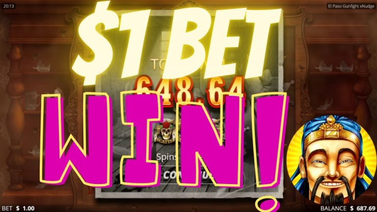 El Paso Gunfight XNudge $1 Bet | Big Pokie Wins 2022