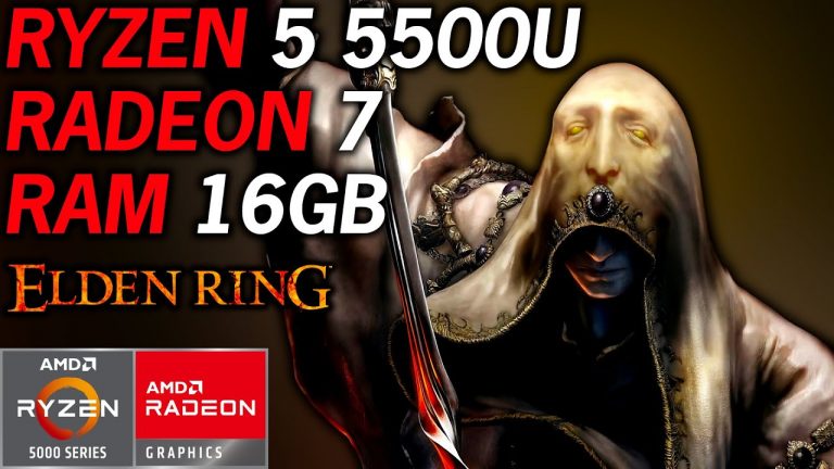 Elden Ring – 16GB of RAM Test | AMD Ryzen 5 5500U Radeon 7 Graphics 16GB DUAL CHANNEL RAM 1080P/720P