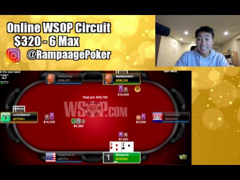 FINAL TABLE FOR 28K!! WSOP Online Tournament