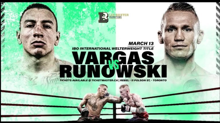 Fightzone Live: Samuel Vargas Championship Boxing