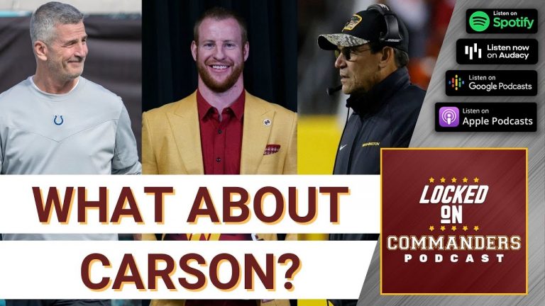 Frank Reich and Ron Rivera Comment on Commanders’ Carson Wentz | Stadium Updates | Jameson Williams