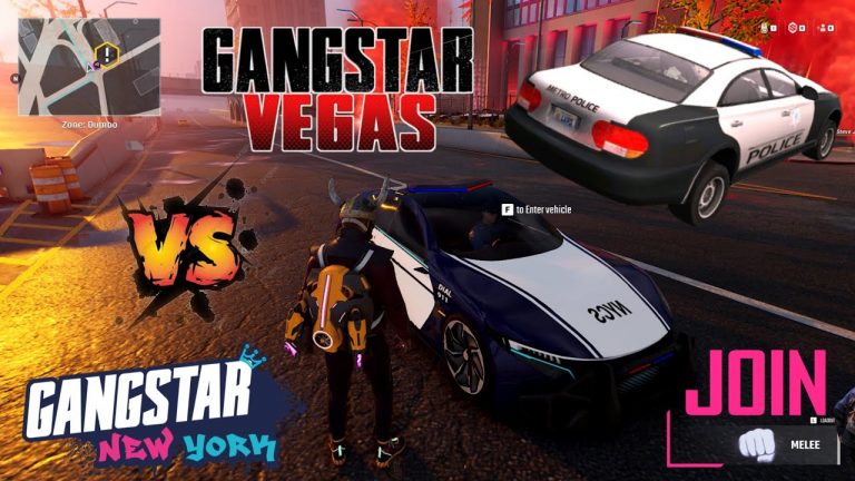 GANGSTAR NEW YORK Vs GANGSTAR VEGAS | POLICE CAR COMPARISON | GANGSTAR NEW YORK ANDROID,IOS& PC 2022