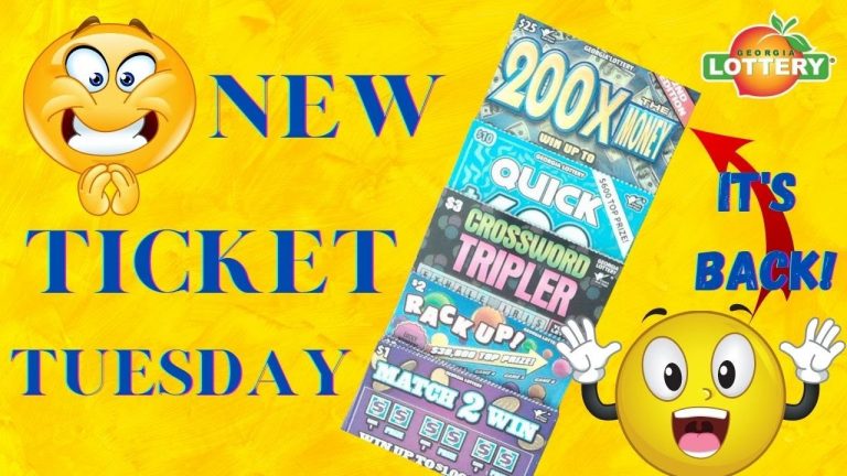 GEORGIA LOTTERY NEW TICKET TUESDAY MARCH 2022