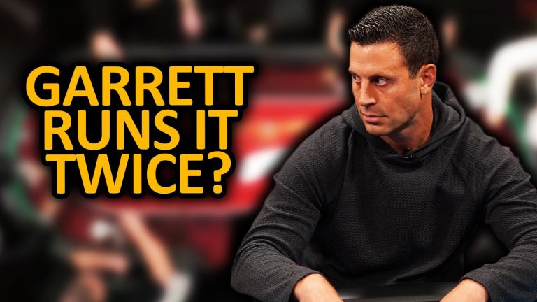 Garrett has ACES in a $100,000 POT @Hustler Casino Live