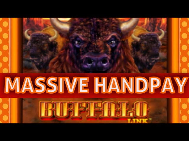 HUGE WIN ON BUFFALO LINK| HANDPAY WHILE AT CHOCTAW RESORT AND CASINO #handpay #buffalo #link