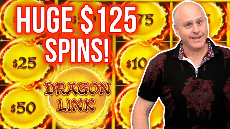 High Limit Dragon Link Slots in Las Vegas – Huge $125 Spins!