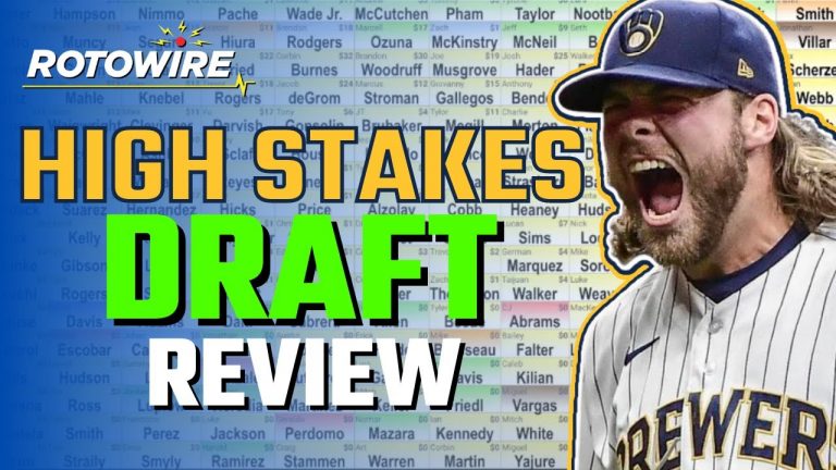 High Stakes Draft Review: 2022 Fantasy Baseball