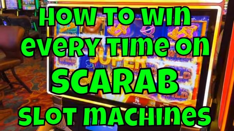 How to Win Every Time on Scarab Slot Machines!