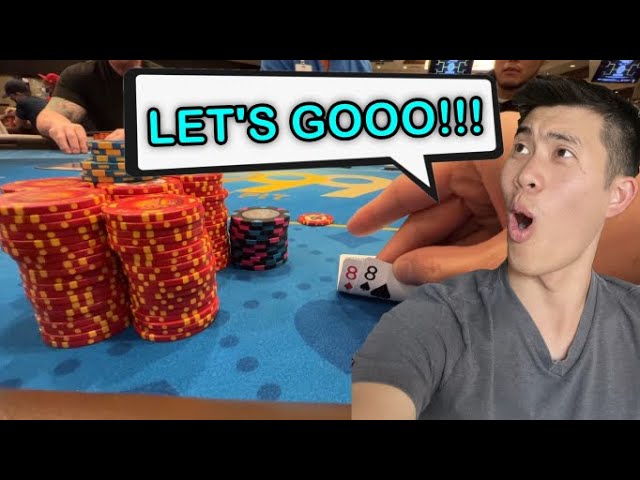 I’m an ABSOLUTE LUCKBOX!!! HUGE Win Streak | Poker Vlog #31