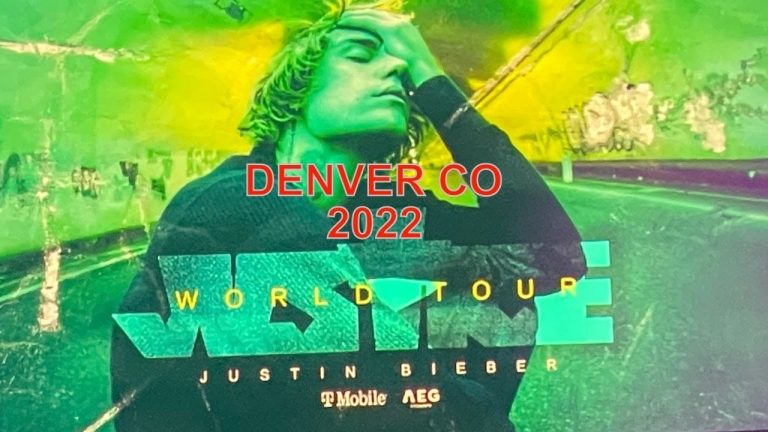 JUSTIN BEIBER JUSTICE TOUR DENVER CO 2022!!!MUST WATCH!!!