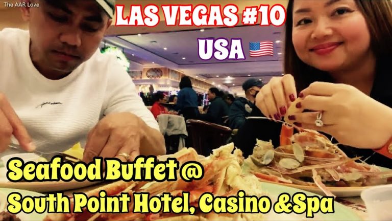 LAS VEGAS Trip in March 2022 #10 | Great Seafood Buffet, Pt 1 @ South Point Hotel, Casino & Spa, USA